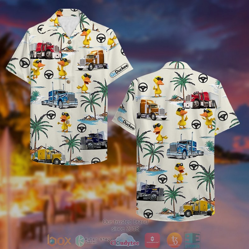Trucker_Duck_Truck__Duck_Pattern_Hawaiian_Shirt_1