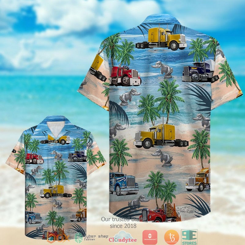 Trucker_Semitruck_2_Hawaiian_shirt