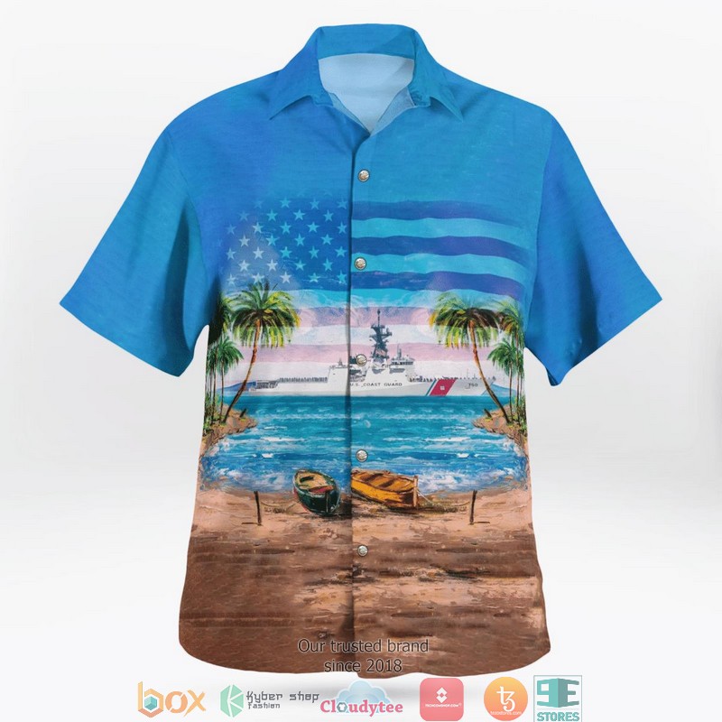 US_Coast_Guard_USCGC_Bertholf_WMSL_750_Independence_Day_Hawaiian_Shirt_1