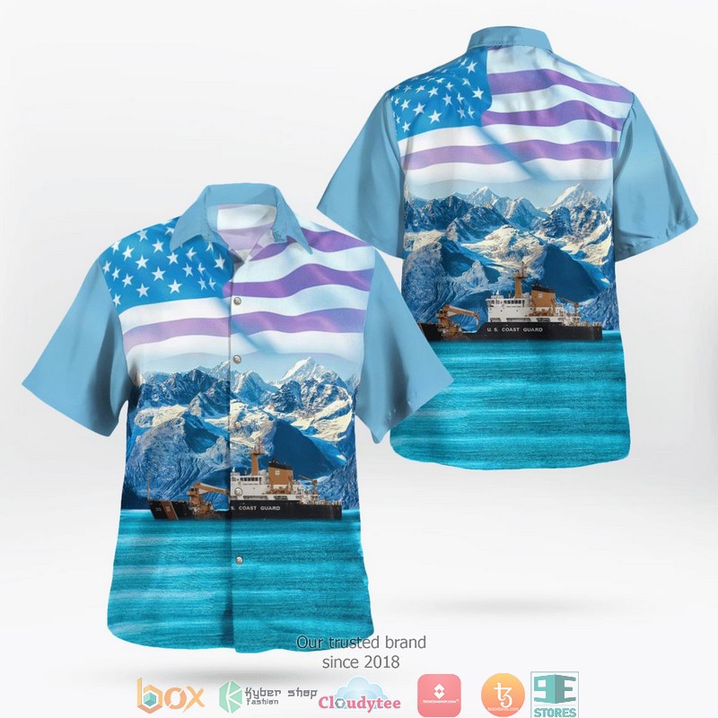 US_Coast_Guard_USCGC_Fir_WLB_213_Independence_Day_Glacier_Bay_Hawaiian_Shirt