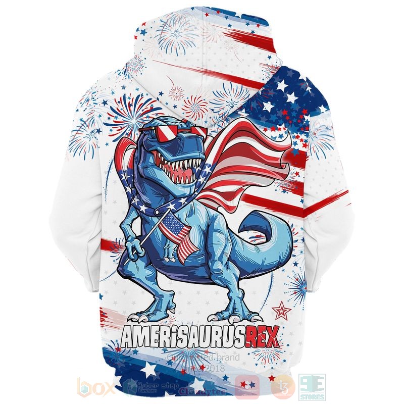 US_Independence_Day_Amerisaurusrex_3D_Hoodie_Shirt_1