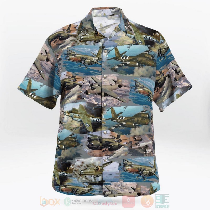 United_States_Army_Air_Forces_Martin_B-26_Marauder_Hawaiian_Shirt_1