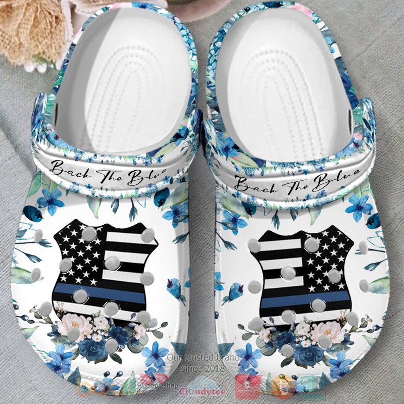 United_States_Flag_Back_the_Blue_Crocs_Crocband_Shoes_1
