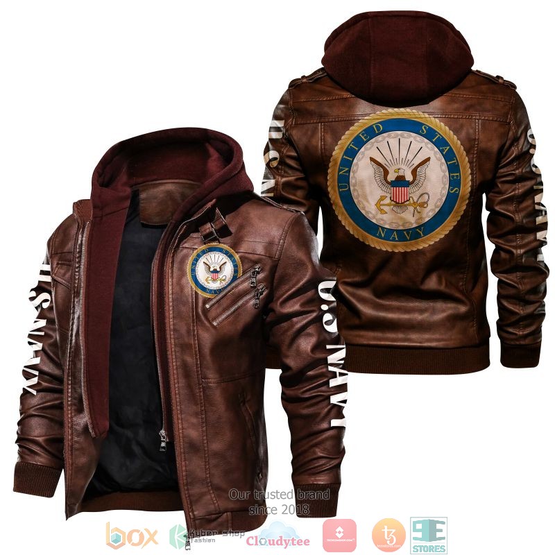 United_States_Navy_Leather_Jacket