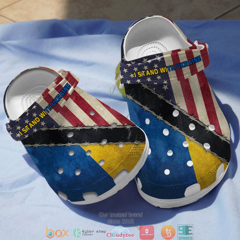 Us_I_Stand_With_Ukraine_Crocband_Shoes