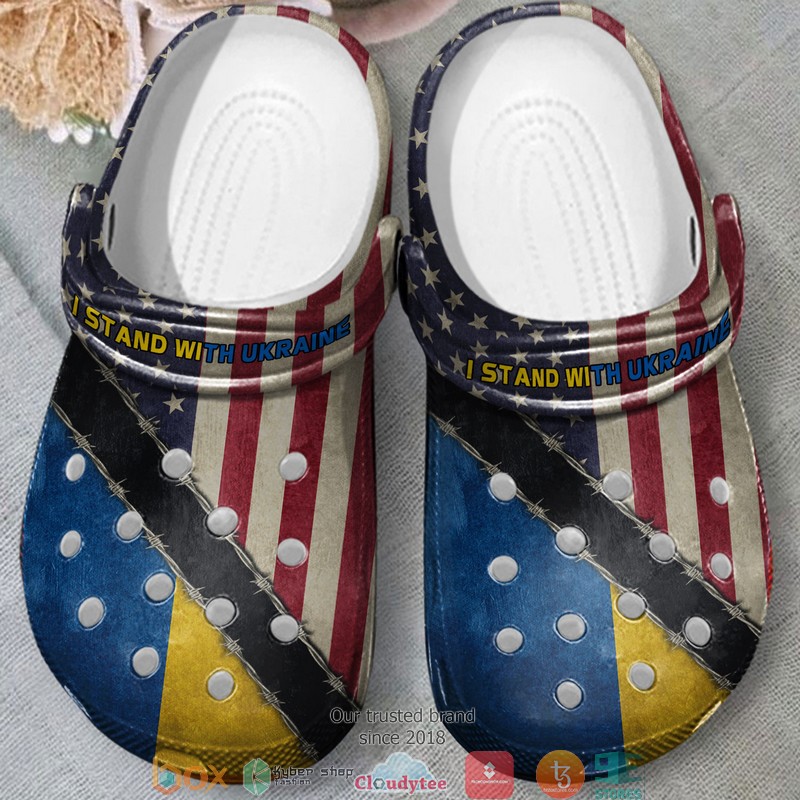 Us_I_Stand_With_Ukraine_Crocband_Shoes_1