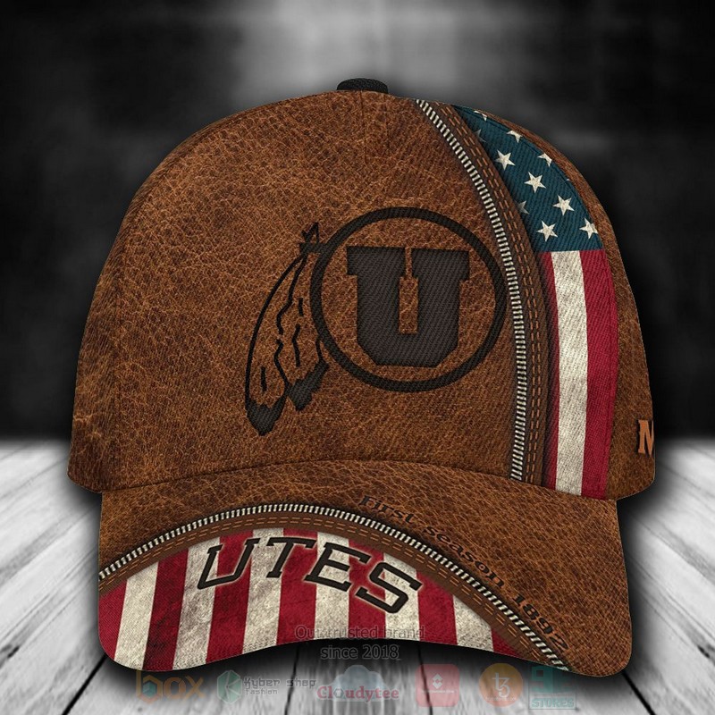 Utah_Utes_NCAA_Custom_Name_Cap