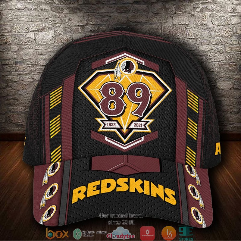 Washington_Redskins_Anniversary_NFL_Custom_Name_Cap