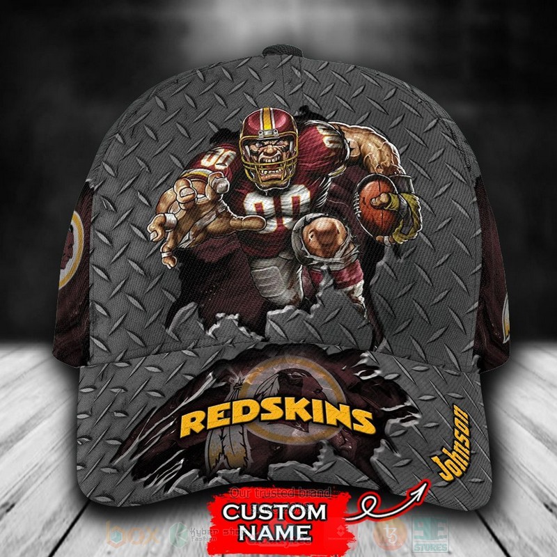 Washington_Redskins_Mascot_NFL_Custom_Name_Cap