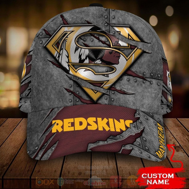 Washington_Redskins_NFL_Superman_Custom_Name_Cap