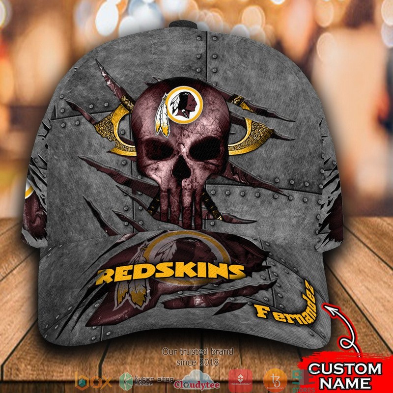 Washington_Redskins_Skull_NFL_Custom_Name_Cap