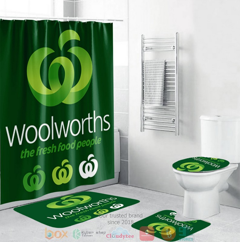 Woolworths_The_fresh_food_people_Shower_Curtain_Set