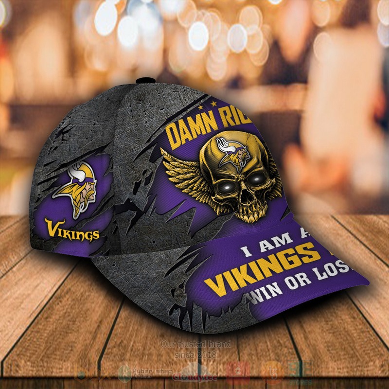 Minnesota_Vikings_Skull_NFL_Custom_Name_Cap_1