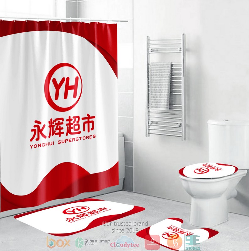 Yonghui_Superstores_Shower_curtain_sets