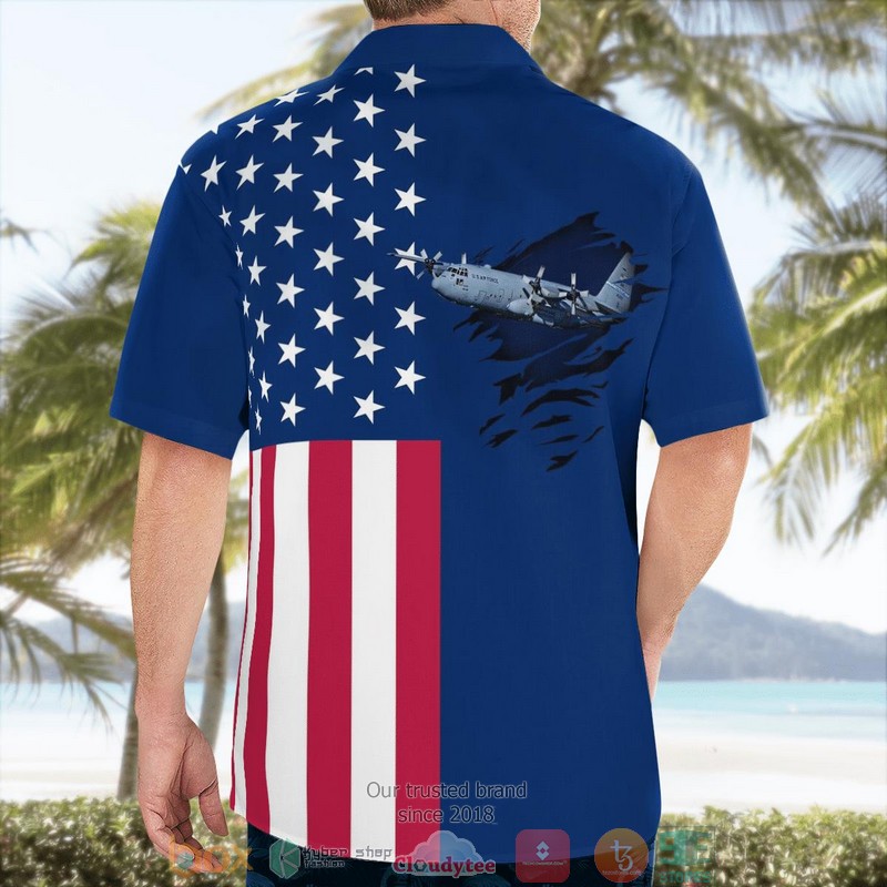 elaware_Air_National_Guard_166th_Airlift_Wing_Lockheed_C-130_Hercules_4th_of_July_Aloha_Shirt_1