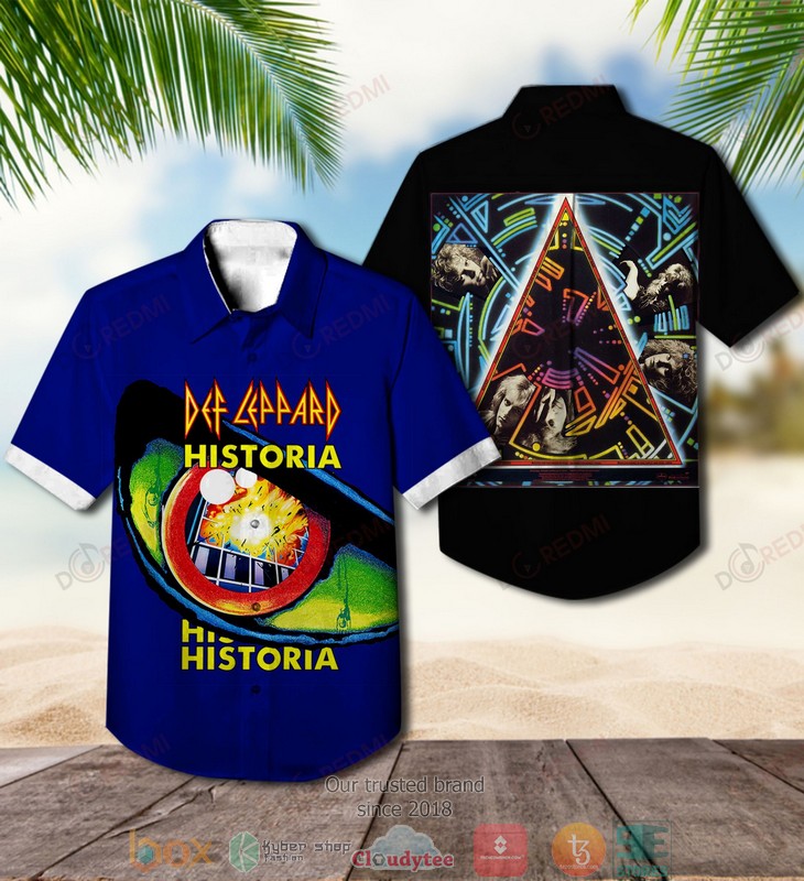 Def_Leppard_Historia_Short_Sleeve_Hawaiian_Shirt