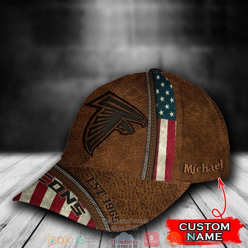 Atlanta_Falcons_Luxury_NFL_Custom_Name_Cap