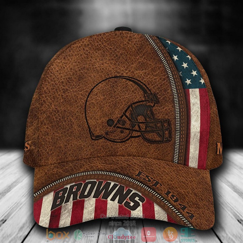 Cleveland_Browns_Luxury_NFL_Custom_Name_Cap_1