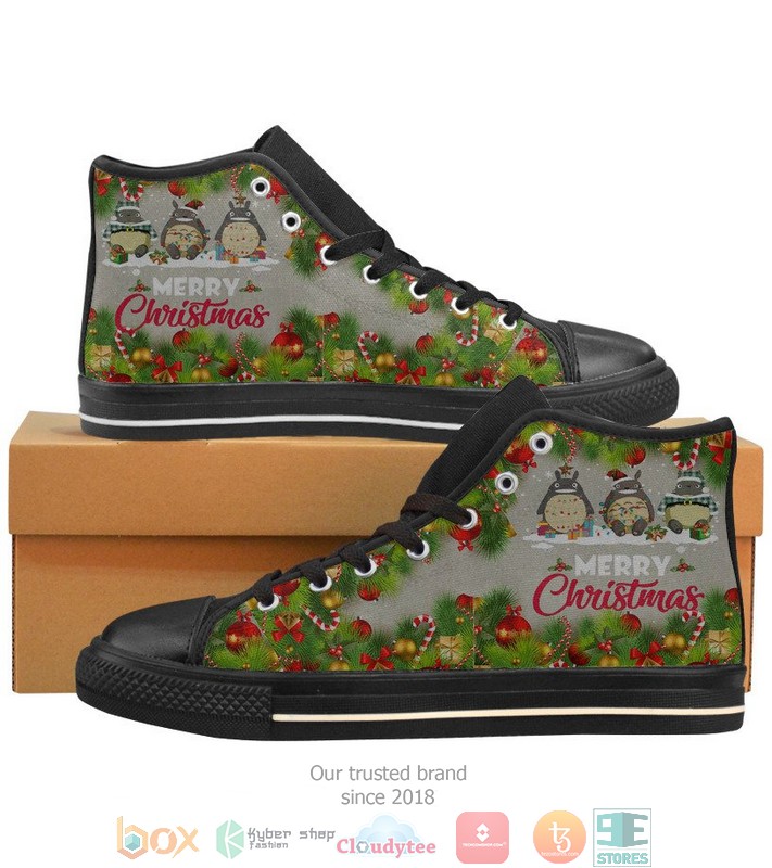 Totora_Merry_Christmas_High_Top_Shoes