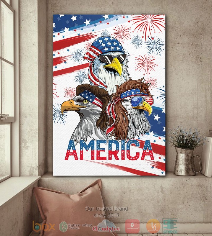 Three_Eagle_America_Independence_Day_Canvas