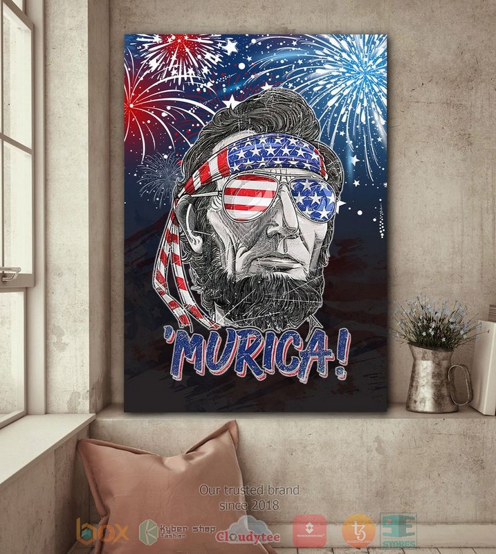 Abraham_Lincoln_Murica_Independence_Day_Canvas