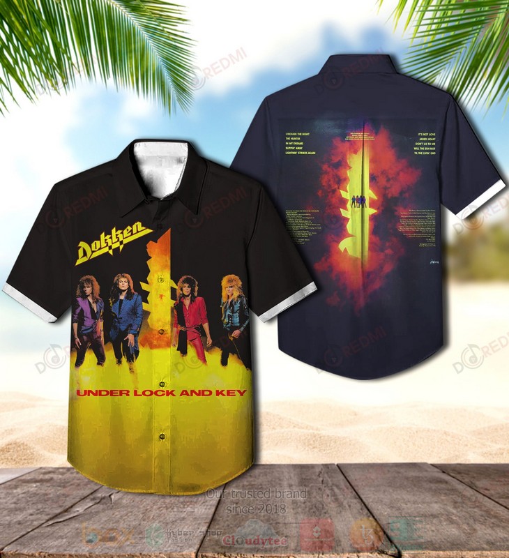 Dokken_Under_Lock_and_Key_Album_Hawaiian_Shirt