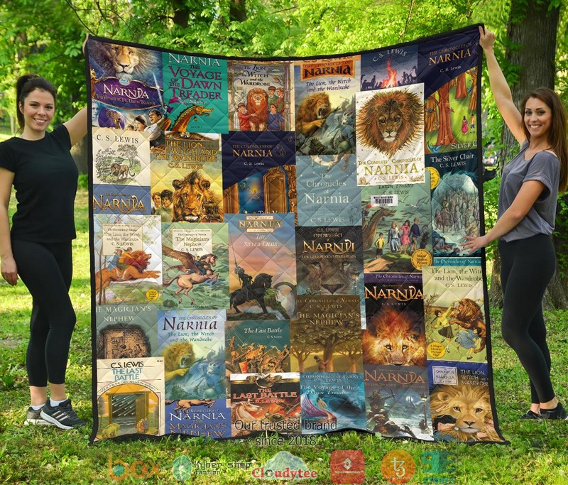 Narnia_Book_Series_Book_Covers_Quilt