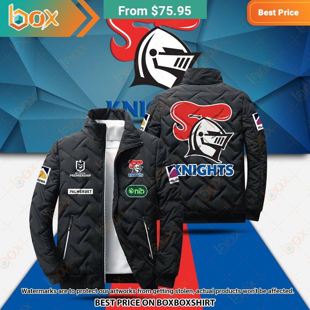 2023 Newcastle Knights Puffer Jacket You look so healthy and fit