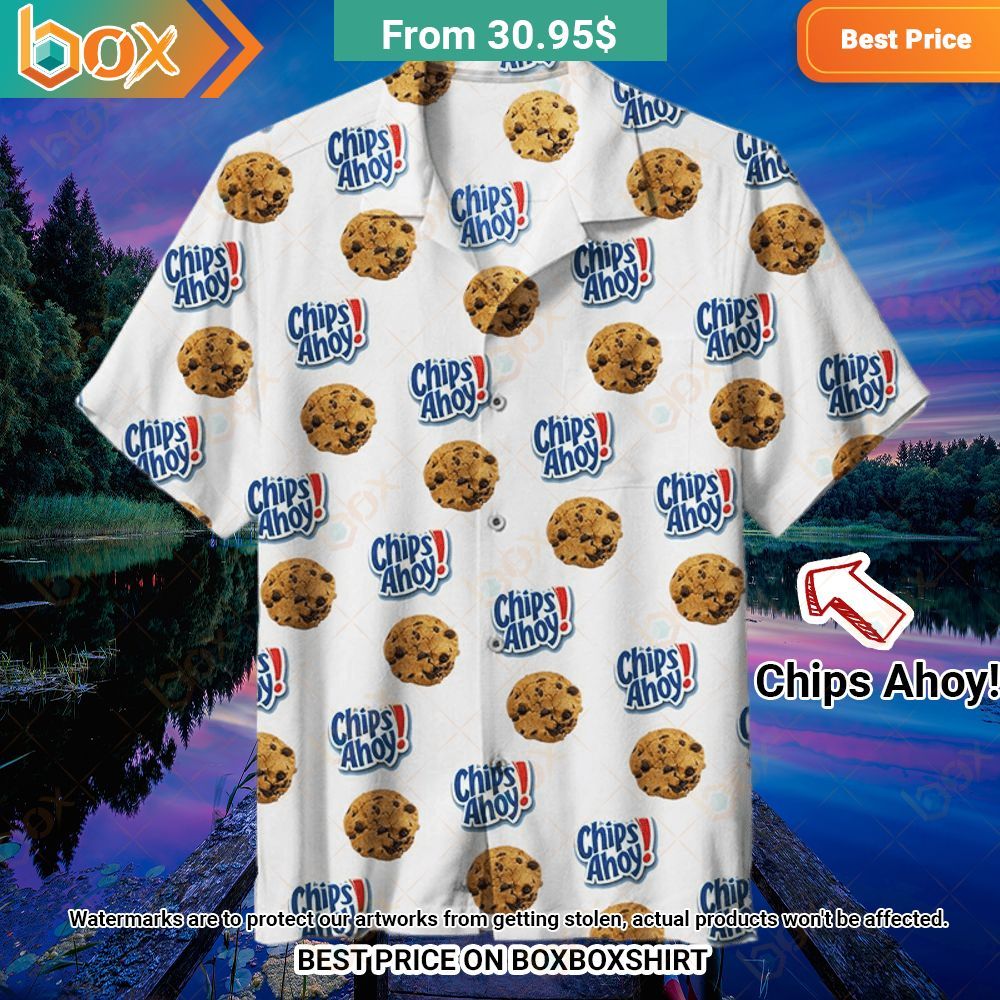 Crunchy Chocolate Chip Cookies Hawaiian Shirt Nice photo dude