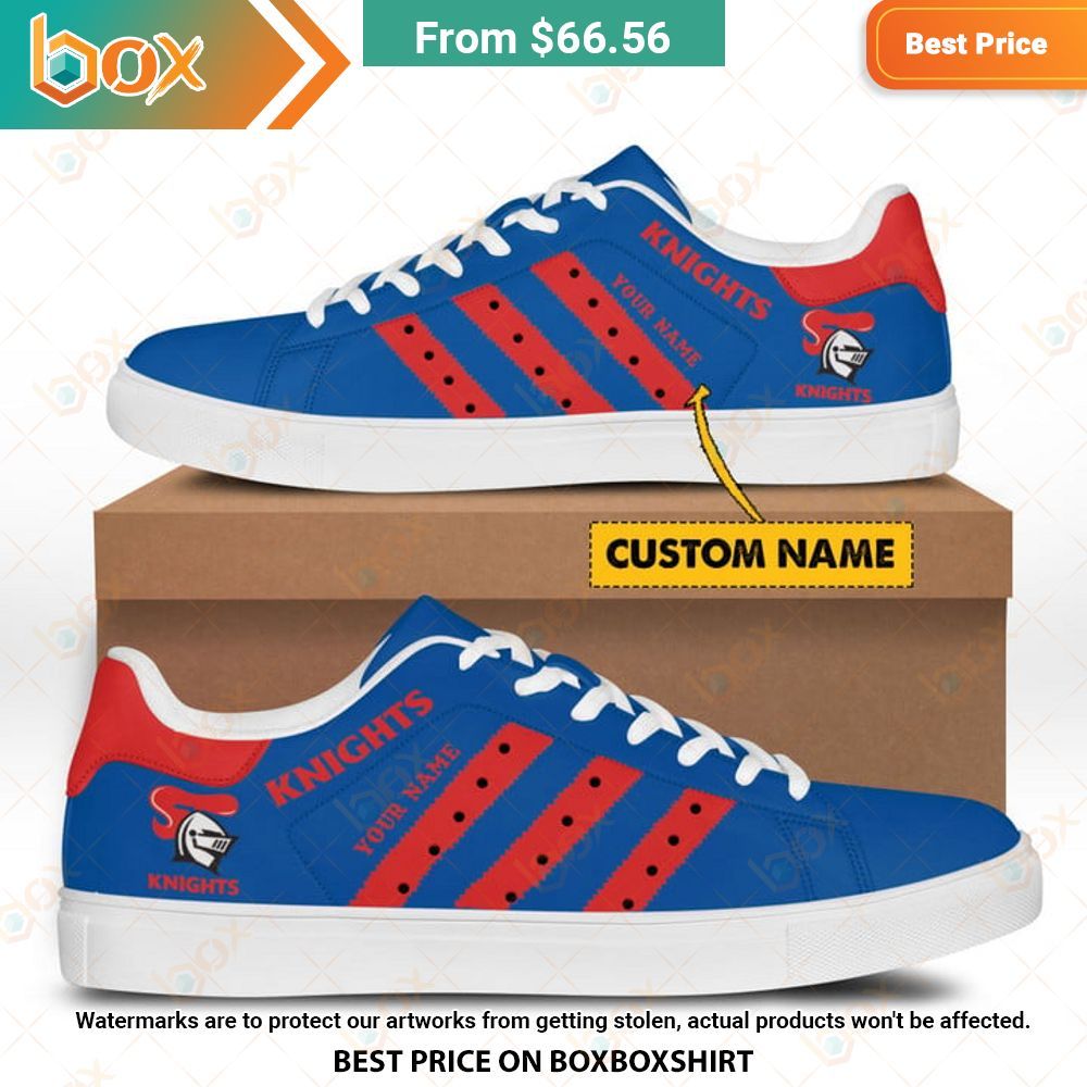 Newcastle Knights Custom Stan Smith Low Top Shoes Handsome as usual