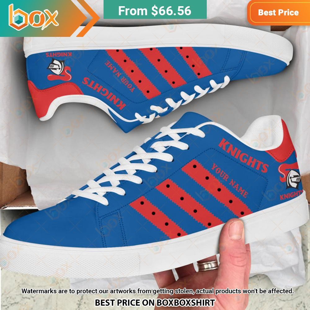 Newcastle Knights Custom Stan Smith Low Top Shoes Stand easy bro