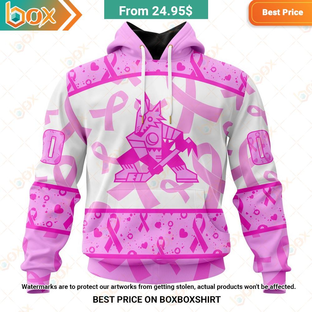 arizona coyotes pink october breast cancer awareness month custom shirt hoodie 1 924.jpg