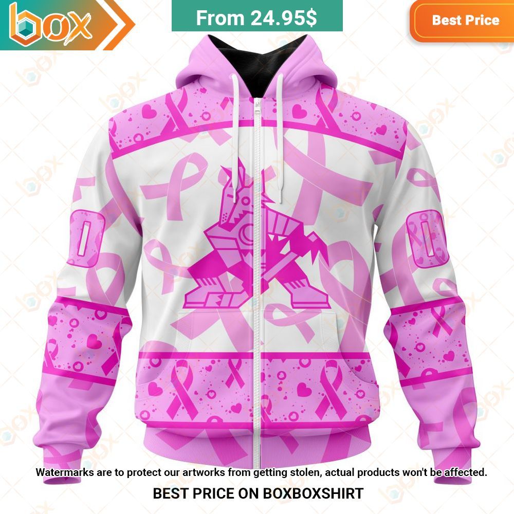 arizona coyotes pink october breast cancer awareness month custom shirt hoodie 2 80.jpg