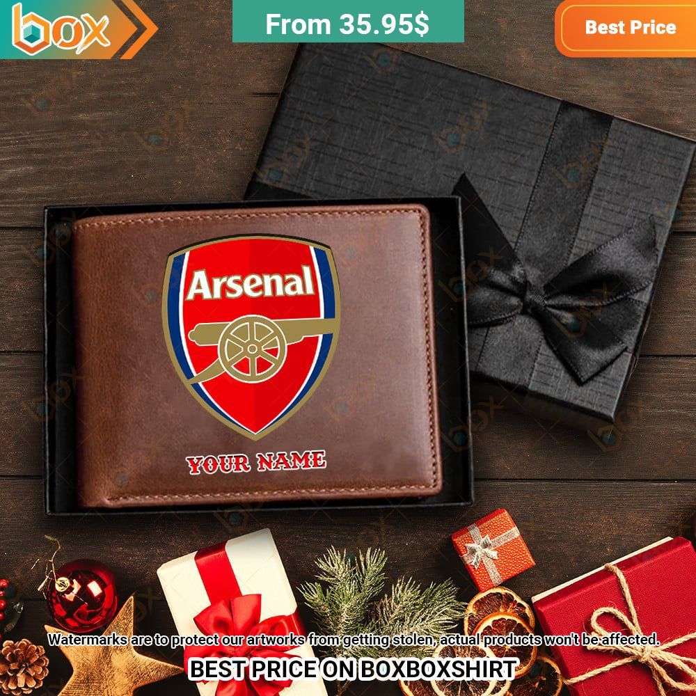 Arsenal Personalized Leather Wallet Beauty queen