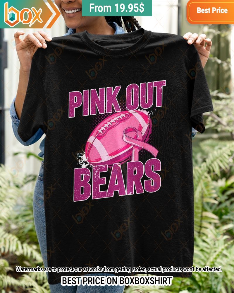 Bears Pink Out Breast Cancer Shirt Nice photo dude