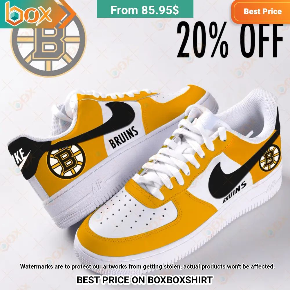 Boston Bruins NHL Nike Air Force 1 You look insane in the picture, dare I say