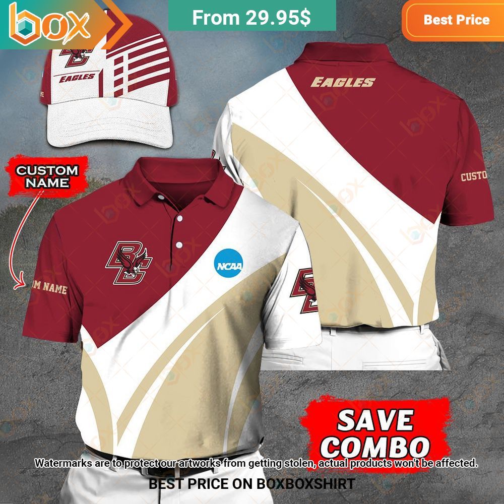 Boston College Eagles Custom Polo Shirt, Cap Have you joined a gymnasium?