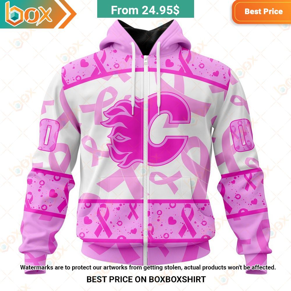 calgary flames pink october breast cancer awareness month custom shirt hoodie 2 927.jpg
