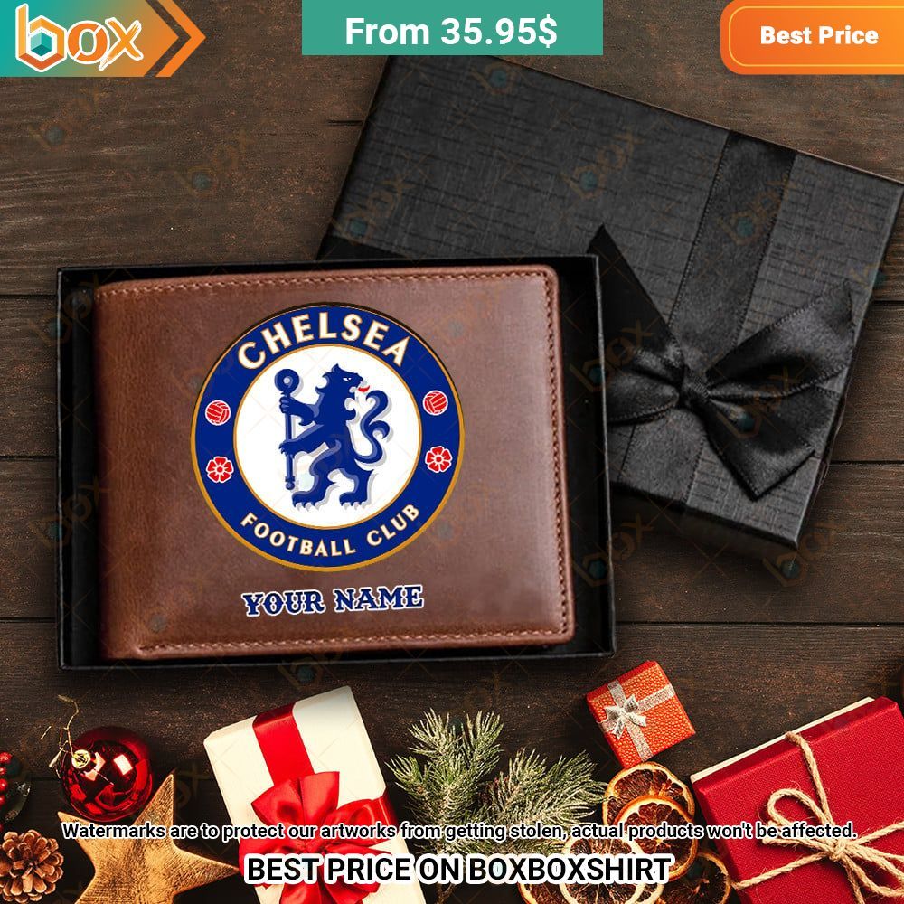 Chelsea FC Personalized Leather Wallet Our hard working soul