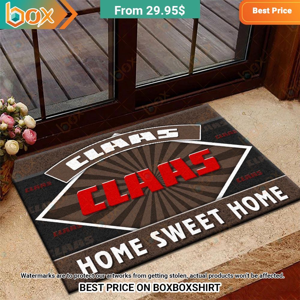 Claas Home Sweet Home Doormat Royal Pic of yours