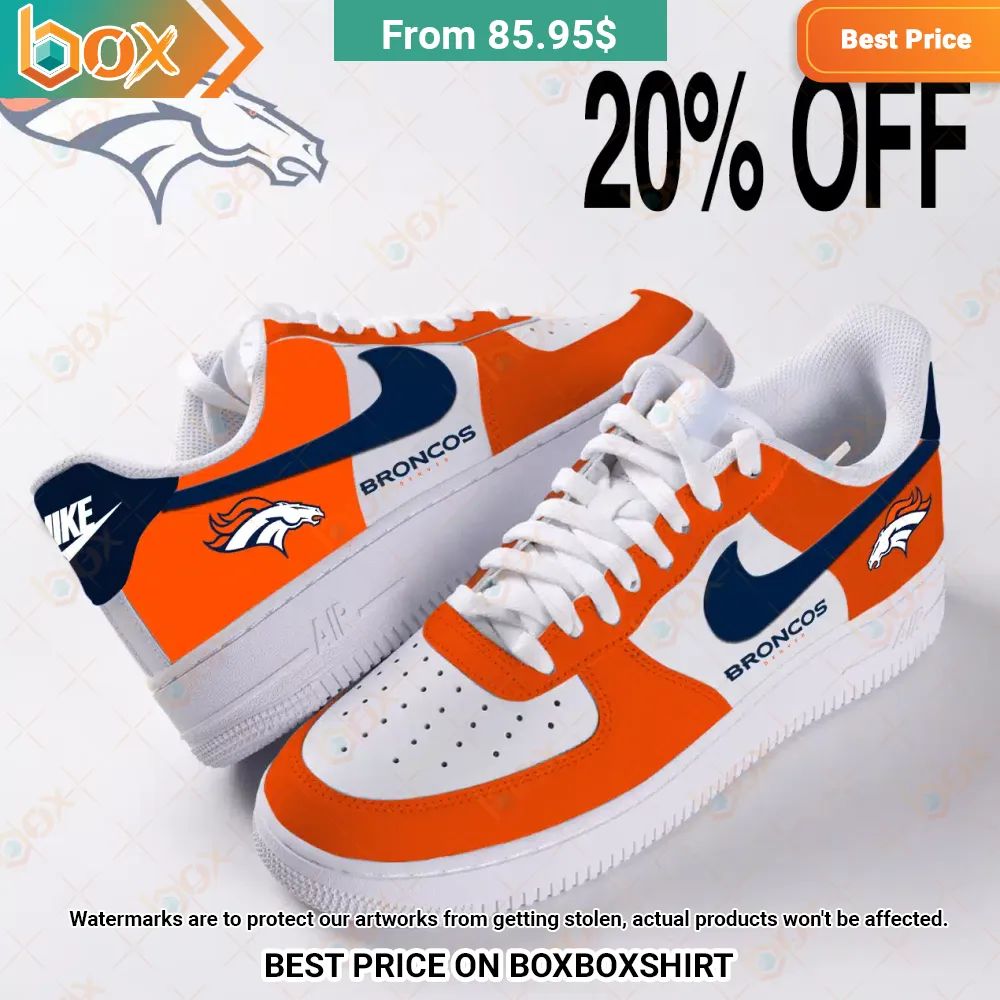 Denver Broncos Nike Air Force 1 You guys complement each other