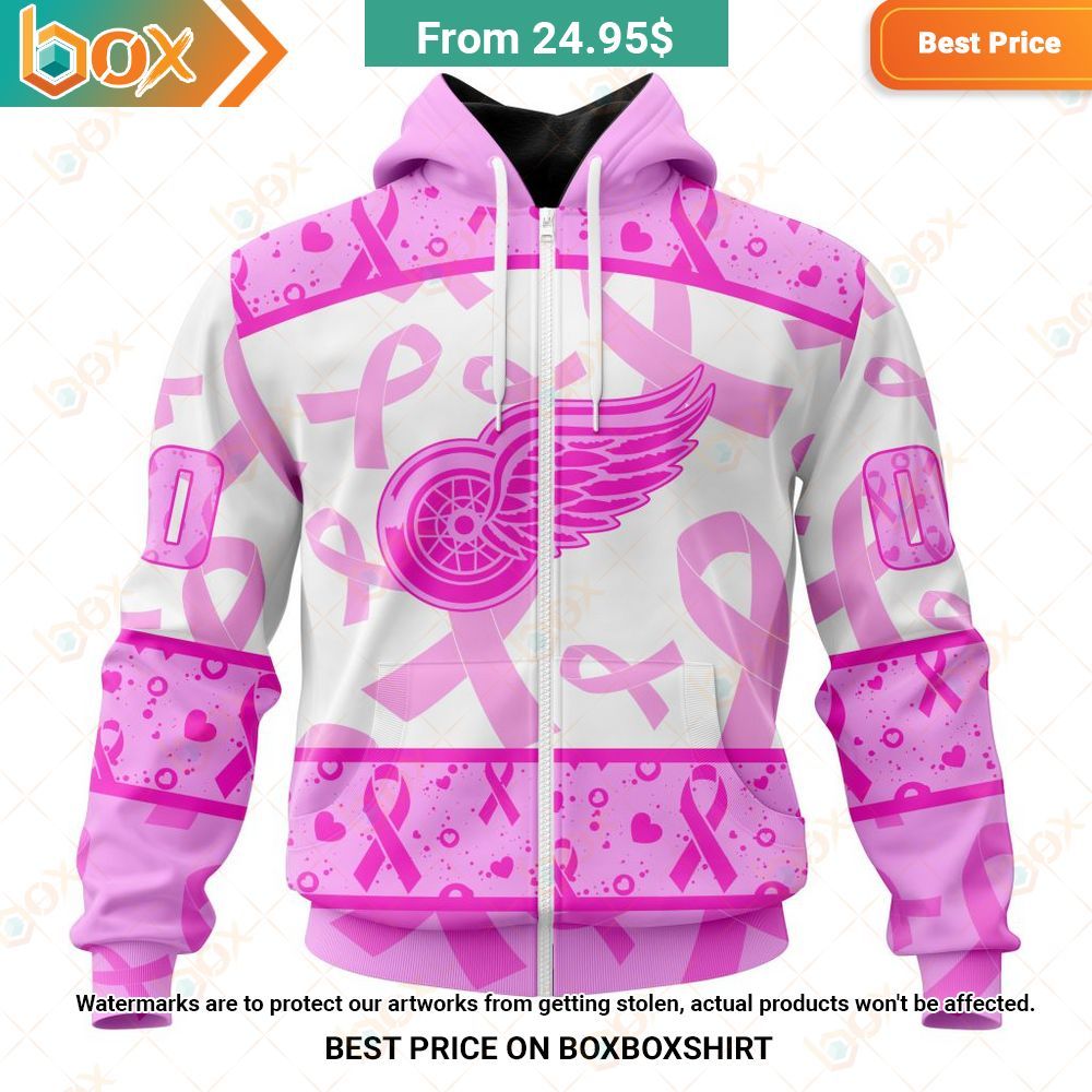 detroit red wings pink october breast cancer awareness month custom shirt hoodie 2 955.jpg