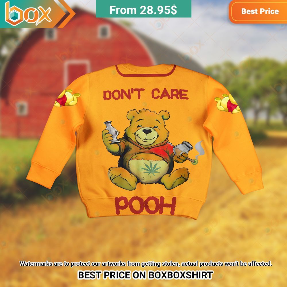Don't Care Winnie the Pooh Hoodie Loving, dare I say?