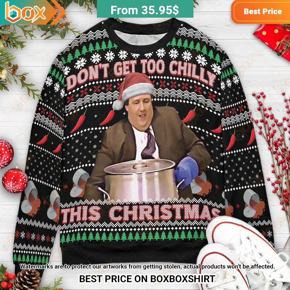 dont get too chilly this christmas kevin malone the office christmas sweater 1 345.jpg