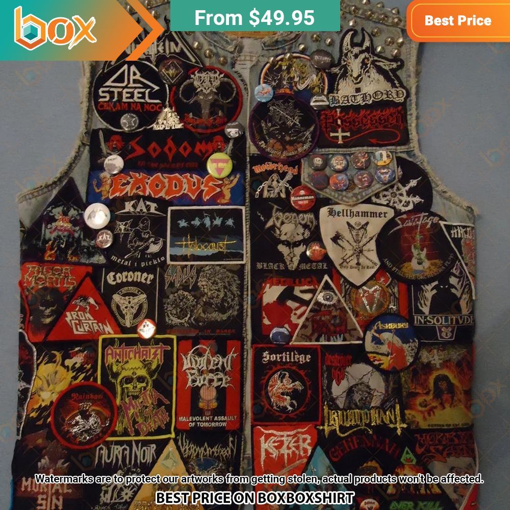 Dr. Steel 3D Sleeveless Denim Jacket Wow! What a picture you click