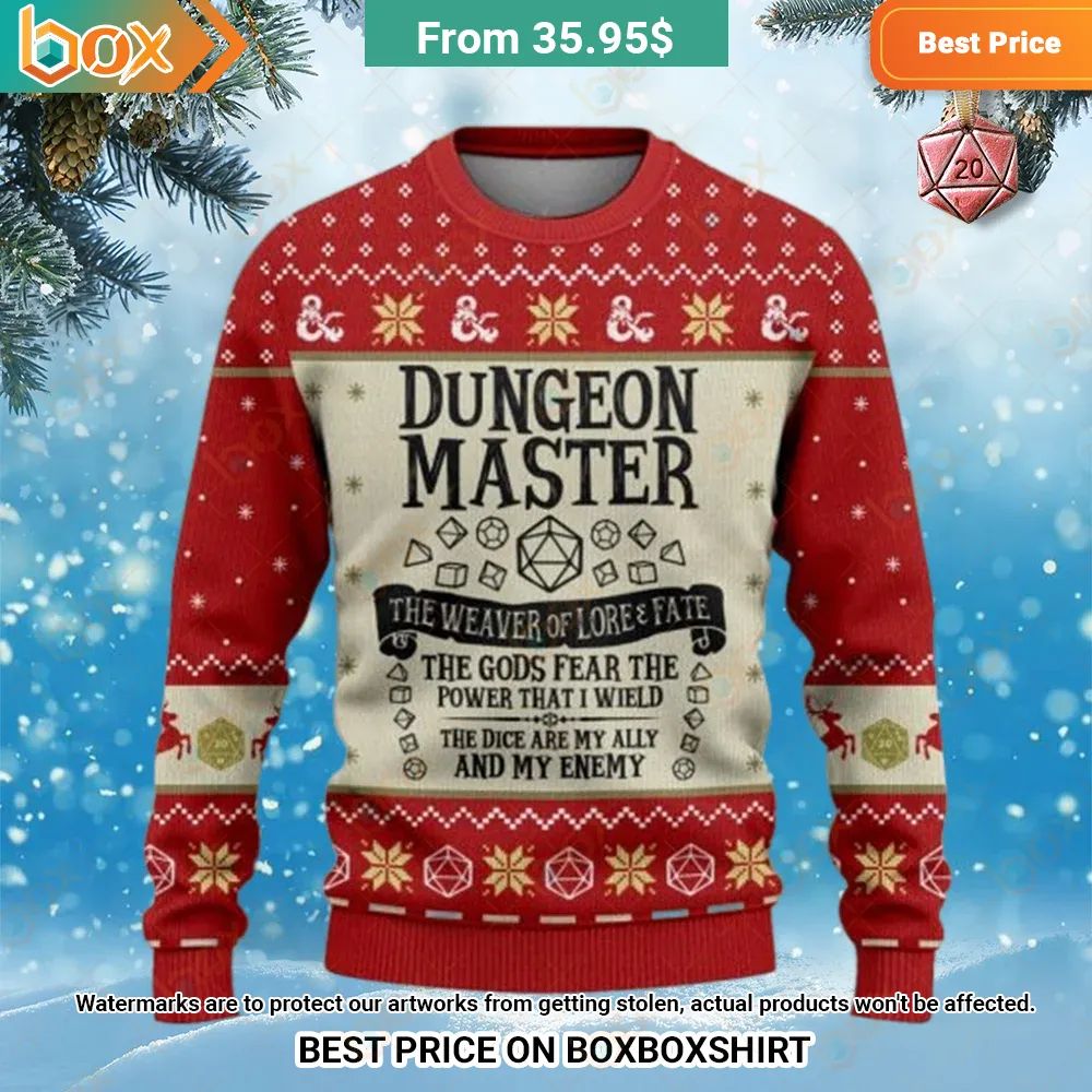 Dungeon Master The Weaver of Lore and Fate DnD Sweatshirt Good look mam