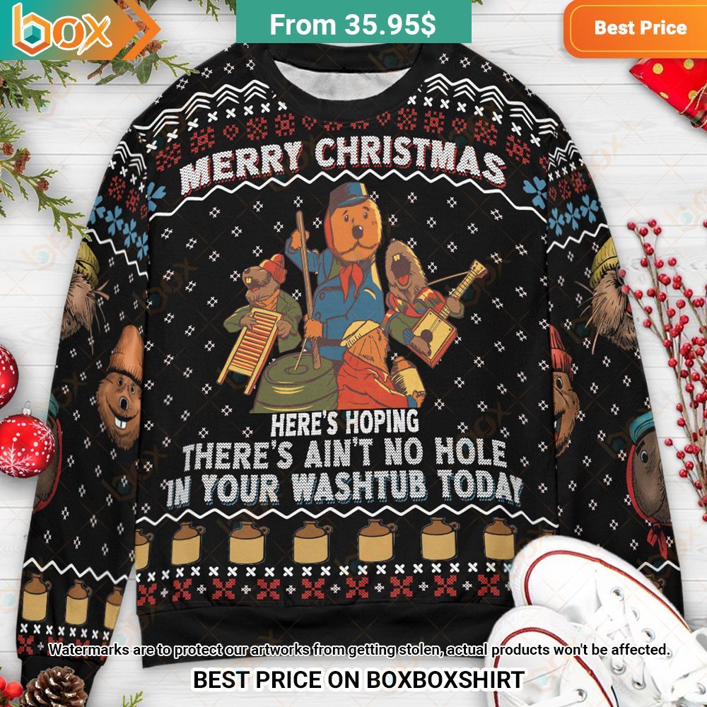 Emmet Otter's Jug Band Merry Christmas Sweater You tried editing this time?