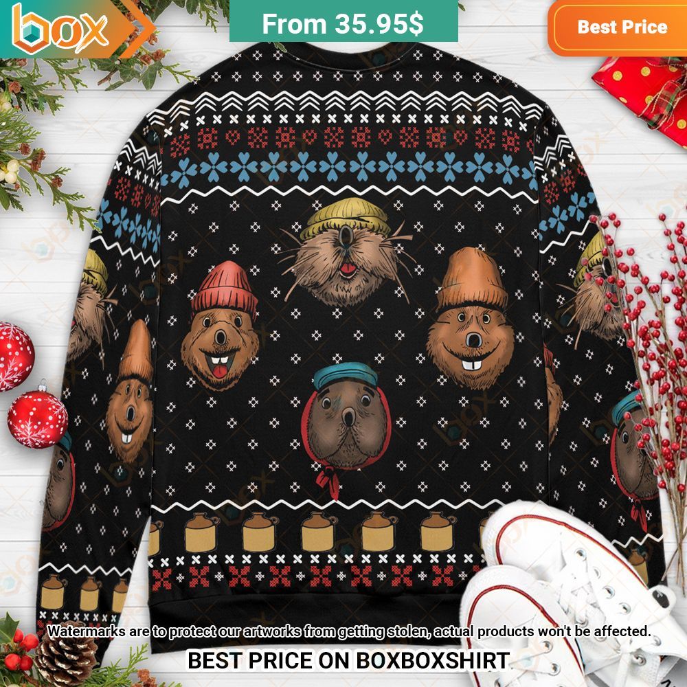 Emmet Otter's Jug Band Merry Christmas Sweater Unique and sober