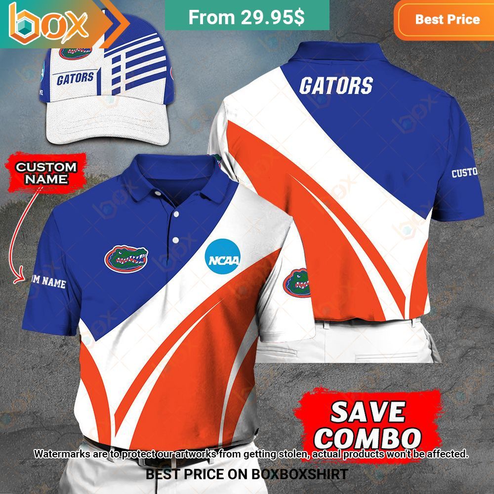 Florida Gators Custom Polo Shirt, Cap Handsome as usual