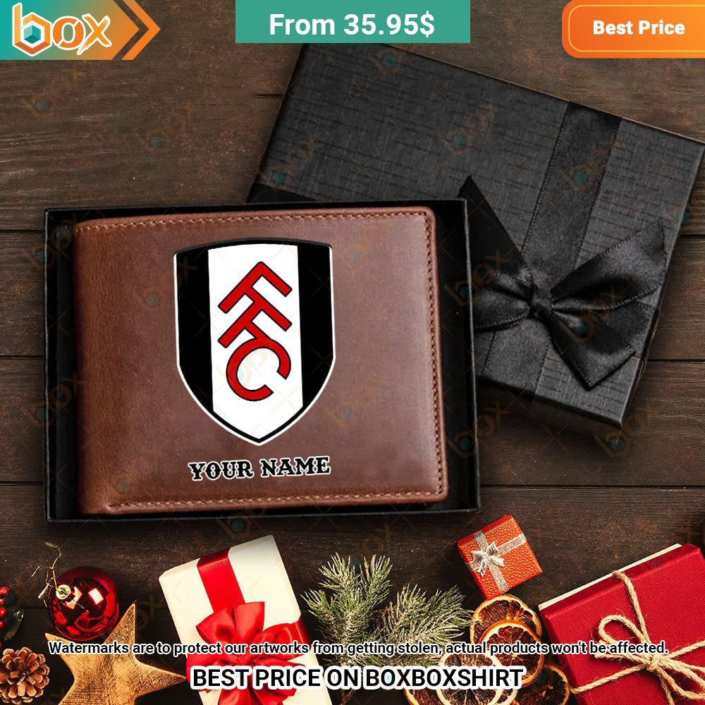 Fulham Personalized Leather Wallet Ah! It is marvellous